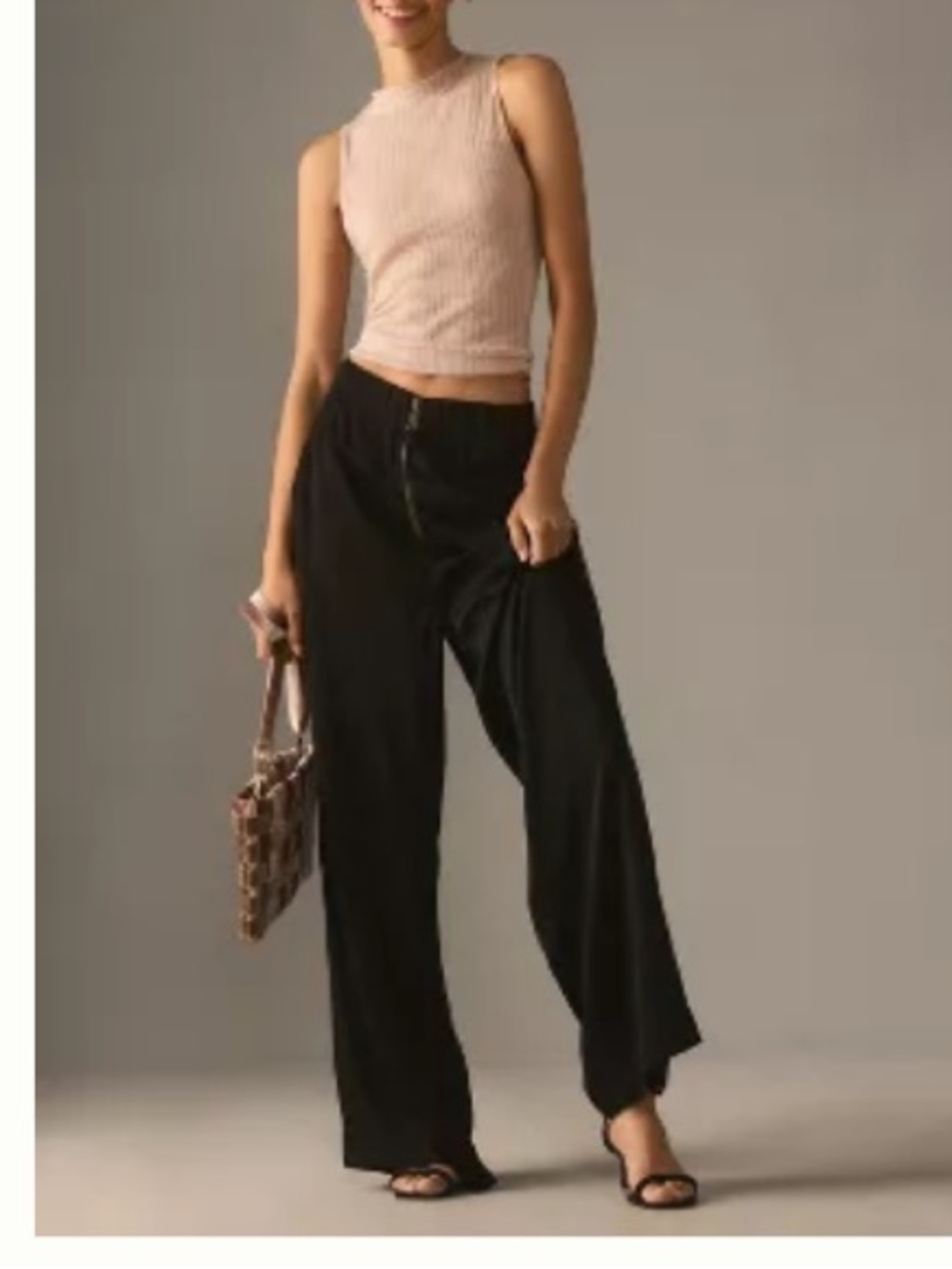 Marrakech Angelique Black Wide-Leg Pants